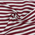 32S Striped Pattern Printed 100% Rayon Fabric